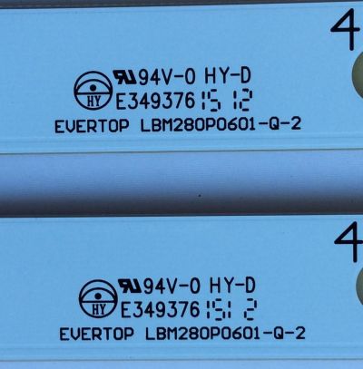 KIT DE LED PARA TV / VIZIO TPT275-A014 REV:S11E / LBM280P0601-Q-2 / 04-A0050403 / MODELO E28H-C1 - Imagen 2